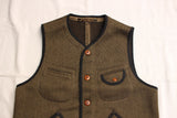 FREEWHEELERS / "Bridgeport" VEST (#2331008,OLIVE GRAIN)