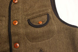 FREEWHEELERS / "Bridgeport" VEST (#2331008,OLIVE GRAIN)
