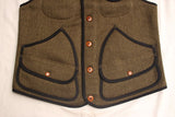 FREEWHEELERS / "Bridgeport" VEST (#2331008,OLIVE GRAIN)