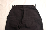 FREEWHEELERS / "CHOPPER BUILDER" WORK TROUSERS (#2532008,YARN-DYED RUDE BLACK)