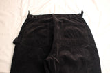 FREEWHEELERS / "CHOPPER BUILDER" WORK TROUSERS (#2532009,RUDE BLACK)