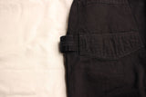FREEWHEELERS / "CHOPPER BUILDER" WORK TROUSERS (#2532008,YARN-DYED RUDE BLACK)