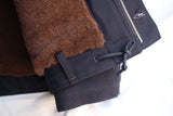 FREEWHEELERS / "KNUCKLE BONES" on "AAF 90thBG 400thBSQ" CIVILIAN DECK JACKET (#2531004,DARK NAVY)