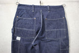 COLIMBO / COALWOOD PAINTER SHORTS (ZB-0215,11oz INDIGO DENIM)