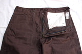 Cushman / COTTON SERGE FRISCO PANTS (22286,BROWN)