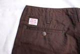 Cushman / COTTON SERGE FRISCO PANTS (22286,BROWN)