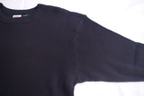 FREEWHEELERS / "CREW NECKED THERMAL" LONG SLEEVE SHIRT (#2635001,BLACK)