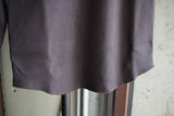 FREEWHEELERS / "CREW NECKED TYPE" LONG SLEEVE UNDERWEAR (#2525001,JET BLACK)