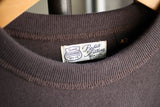 FREEWHEELERS / "CREW NECKED TYPE" LONG SLEEVE UNDERWEAR (#2525001,JET BLACK)