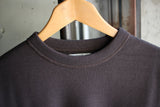 FREEWHEELERS / "CREW NECKED TYPE" LONG SLEEVE UNDERWEAR (#2525001,JET BLACK)