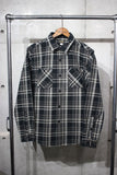 COLIMBO / CROW DOG FLANNEL SHIRT (ZB-0311,BLACK CHECK)