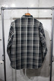 COLIMBO / CROW DOG FLANNEL SHIRT (ZB-0311,BLACK CHECK)