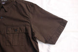 FREEWHEELERS / "Corky" SHORT SLEEVE SHIRT (#2623004,WASTE OIL BLACK)