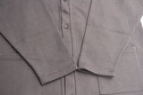 WORKERS / Cotton Relax Cardigan (Fade Black)