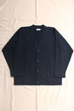 WORKERS / Cotton Relax Cardigan (Navy)