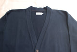 WORKERS / Cotton Relax Cardigan (Navy)