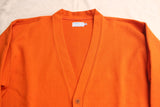 WORKERS / Cotton Relax Cardigan (Orange)