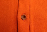 WORKERS / Cotton Relax Cardigan (Orange)