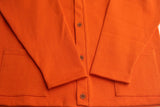WORKERS / Cotton Relax Cardigan (Orange)