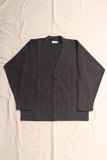 WORKERS / Cotton Relax Cardigan (Fade Black)