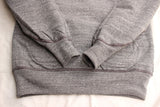 FREEWHEELERS / DOUBLE FACE ATHLETIC HOODED SWEAT SHIRT (#2534013,GRAINED CHARCOAL GRAY)