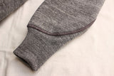 FREEWHEELERS / DOUBLE FACE ATHLETIC HOODED SWEAT SHIRT (#2534013,GRAINED CHARCOAL GRAY)