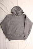 FREEWHEELERS / DOUBLE FACE ATHLETIC HOODED SWEAT SHIRT (#2534013,GRAINED CHARCOAL GRAY)