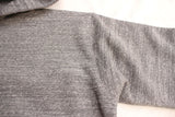 FREEWHEELERS / DOUBLE FACE ATHLETIC HOODED SWEAT SHIRT (#2534013,GRAINED CHARCOAL GRAY)