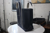 WORKERS / Deluxe Pocket Tote Bag,Short (Dark Navy x Navy Handle)