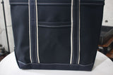 WORKERS / Deluxe Pocket Tote Bag,Short (Dark Navy x Navy Handle)
