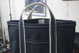 WORKERS / Deluxe Pocket Tote Bag,Short (Dark Navy x Navy Handle)