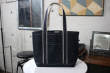 WORKERS / Deluxe Pocket Tote Bag,Long (Dark Navy x Navy Handle)