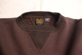 FREEWHEELERS / "Devil Dog" DOUBLE V SWEAT SHIRT (#2534003,CHARCOAL BLACK × SOOT BLACK)
