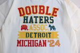 BO'S GLAD RAGS / “Double Haters, Michigan '24” (C24-02,WASHED WHITE)