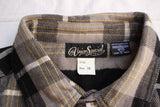 FREEWHEELERS / "Eddy" WORK SHIRT (#2533010,NICKEL GRAY × DARK JET BLACK × CREAM × EGG YELLOW)