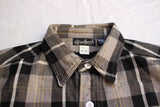 FREEWHEELERS / "Eddy" WORK SHIRT (#2533010,NICKEL GRAY × DARK JET BLACK × CREAM × EGG YELLOW)