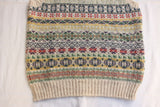 JAMIESON'S for ADJUSTABLE COSTUME / FAIRISLE SLIPOVER (AK-038,BEIGE)