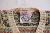 JAMIESON'S for ADJUSTABLE COSTUME / FAIRISLE SLIPOVER (AK-038,BEIGE)