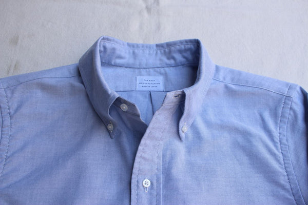 FAR EAST MANUFACTURING / BD SHIRT, OXFORD (BLUE) – McFly Online Store