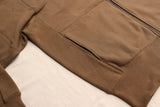FREEWHEELERS / "FULL ZIP SWEAT PARKA" SIDEWAYS SERIES (#2424001,MASS GRAY)