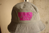 BO'S GLAD RAGS / "Fillmore West 1968" Embroidery Bucket Hat (HG25-01)