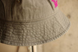 BO'S GLAD RAGS / "Fillmore West 1968" Embroidery Bucket Hat (HG25-01)