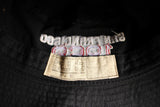 BO'S GLAD RAGS / "Fillmore West 1968" Embroidery Bucket Hat (HG25-01)