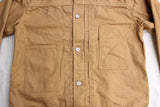 FREEWHEELERS / "GLAZIER" WORK JACKET (#2321004,YELLOW BROWN)