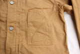 FREEWHEELERS / "GLAZIER" WORK JACKET (#2321004,YELLOW BROWN)