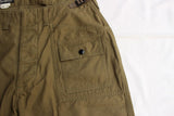 FREEWHEELERS / "GRUNTS" CUT-LENGTH TROUSERS (#2522013,OLIVE)