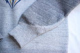 FREEWHEELERS / "HARPER HOT IRONS V8" FREEDOM SLEEVE DOUBLE V SWEAT SHIRT (#2534006,MIX GRAY × GRAINED CHARCOAL GRAY)