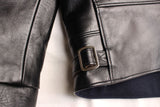 COLIMBO / HD CATTLE-DRIVER LEATHER JACKET (ZA-0124,BLACK)