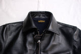 COLIMBO / HD CATTLE-DRIVER LEATHER JACKET (ZA-0124,BLACK)