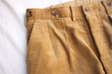 ADJUSTABLE COSTUME / HEAVY CORDUROY CLASSIC TROUSERS (AP-131,BEIGE)